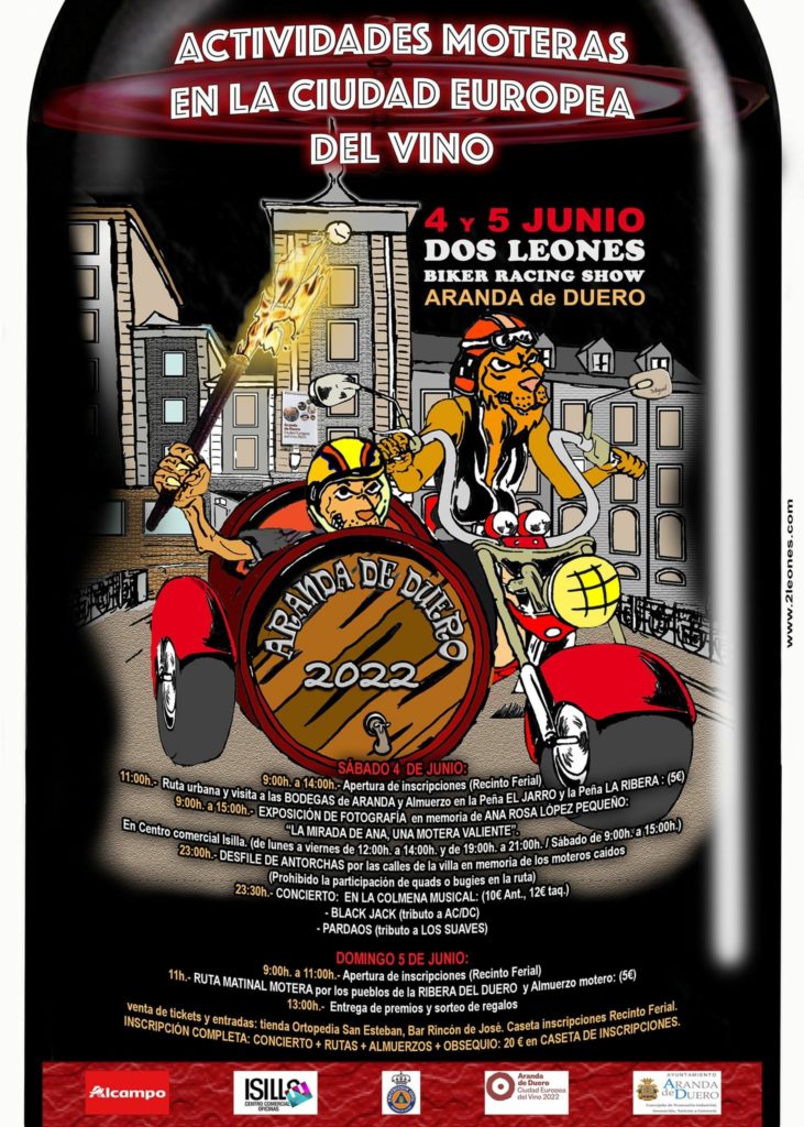 Dos Leones Biker Racing Show | ARANDA DE DUERO | 4 y 5 Junio 2022