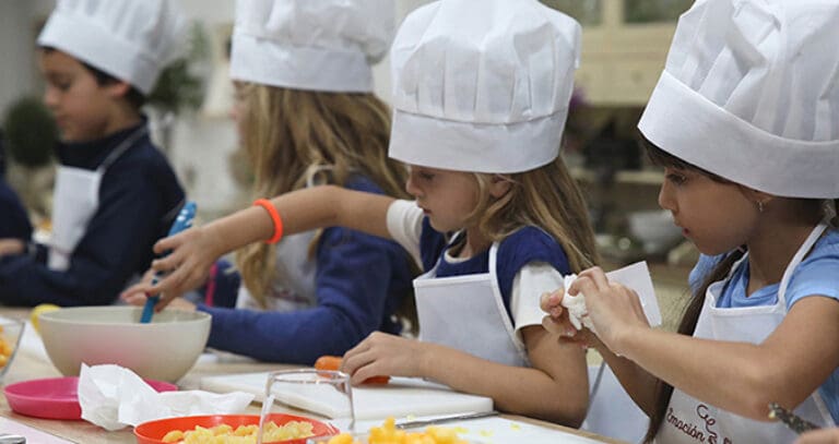 Mujeres chefs (de 4 a 12 años)