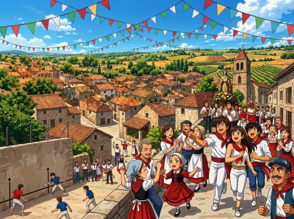 Fiestas patronales de Baños de Valdearados