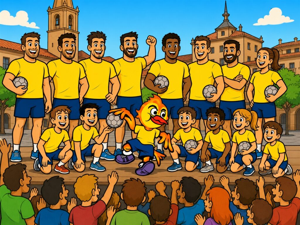 Presentación oficial Club Balonmano Villa de Aranda